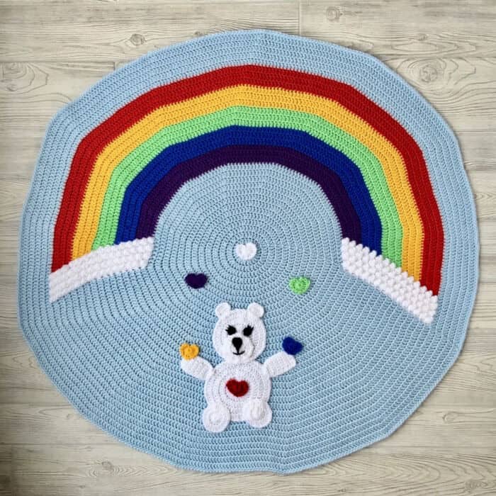 Love-Bear-Rainbow-Baby-Blanket-by-Nanas-Crafty-Home
