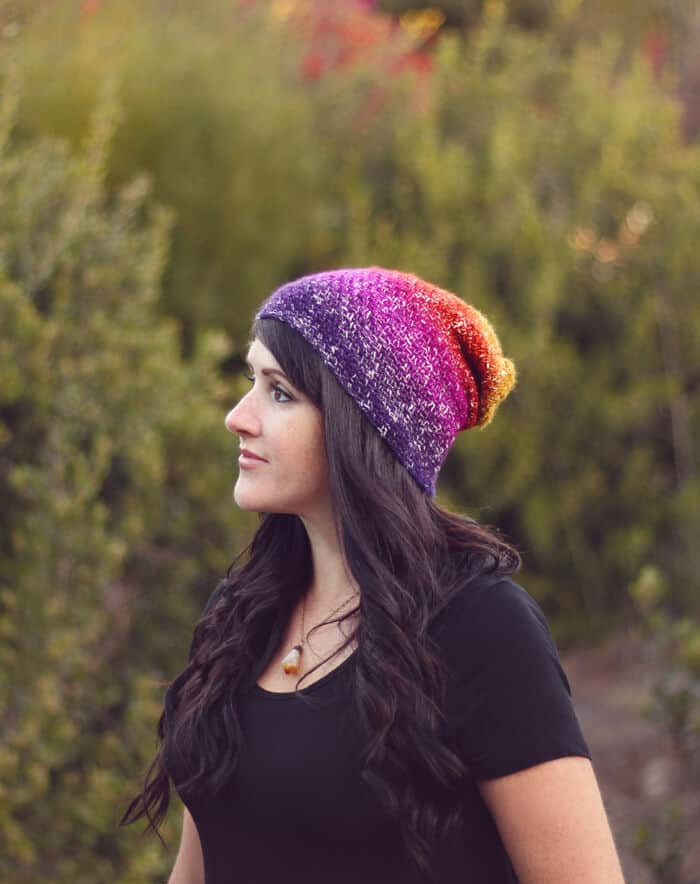 Ombré-Slouchy-Beanie-Free-Crochet-Pattern-by-Gleeful-Things