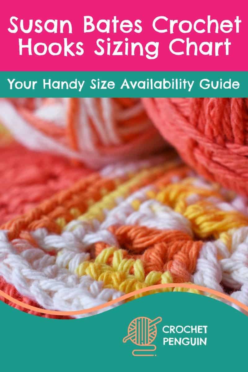 Susan Bates Crochet Hooks Size Chart Free Download 2025
