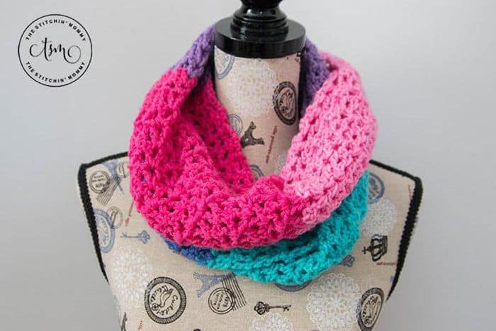Berry Cakes Infinity Scarf by The Stitchin Mommy