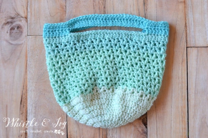 Crochet in Public Bag Pattern by Whistle and Ivy