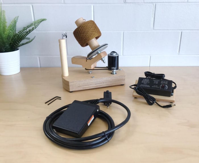 WeaveR – Electric yarn winder that improve yarn quality by Sunny Choi —  Kickstarter