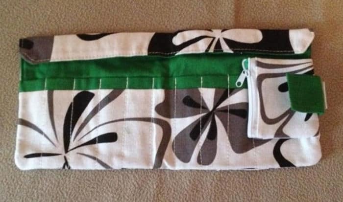 Crochet Hook fabric case by The Sparkling Pumpkin Etsy Store