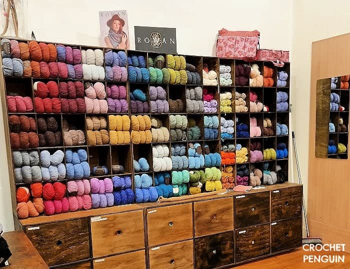 Yarn Shelving