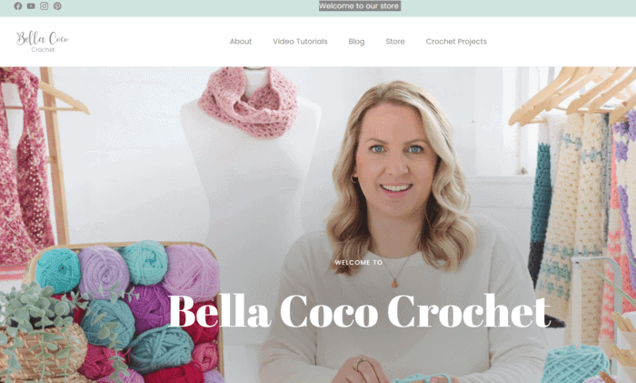 Bella coco crochet website 
